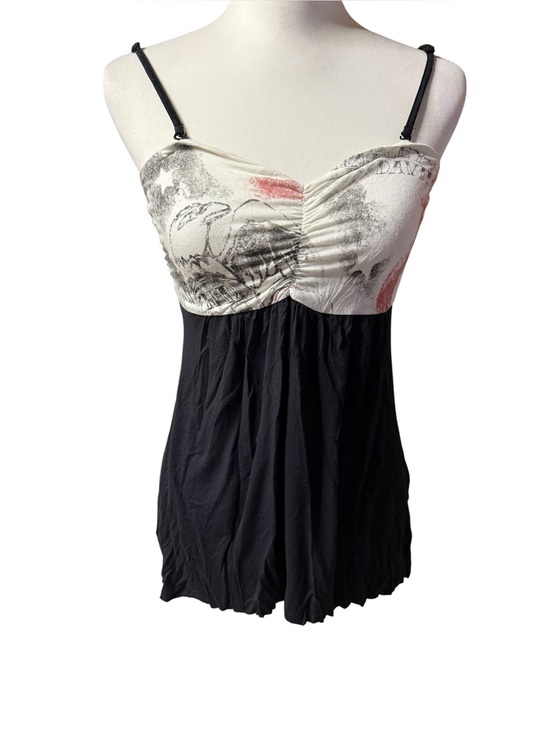 Harley-Davidson Tops - Harley Davidson Patriotic removable strap tank tube top sweetheart flowy Small